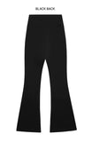 [SET]BOOTSCUT PANTS+STRIPE WAIST BAND