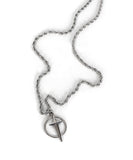 Helios Cross Ring Necklace