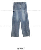 Autumn Snap Balloon Wide Denim
