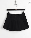 Lighty Cotton Span Mini Skirt