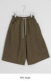 [unisex] Maril Banding Bermuda Cotton Pants