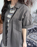 Periven Pigment Short Sleeve Shirt