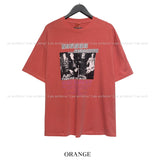 Rock band color short sleeve t-shirt