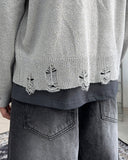 sat damage summer cardigan