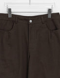 [unisex] Kelper Embroidered Cotton Balloon Wide Pants