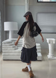 Root Stitch Cargo Bermuda Denim Pants