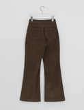 Hinin Bootcut Corduroy Banding Pants