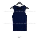 Brie line cutting tank top