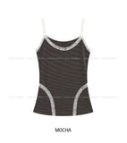 Lulu Striped Lace Sleeveless