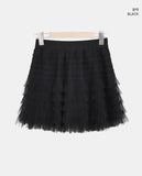 Shaen Layered Tulle Mini Skirt