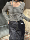 Stripe Muffler Tee