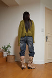slouchy western boots