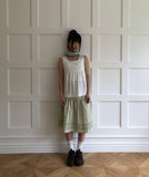 [MADE] Lepin Frill Midi Skirt