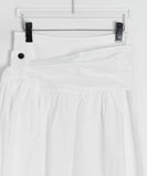 Dunkey Shirring Wrap Midi Skirt