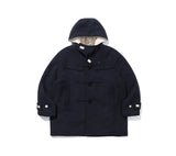 WOOL BLEND OVERSIZE DUFFLE COAT