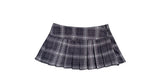 Regen Check Mini Skirt Pants
