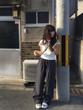 Kinch Nylon Wide Banding Pants