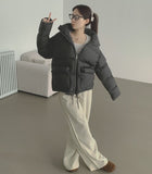 High-Neck Big Pocket High Quality Loose Couple Thick Padding