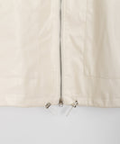 Miroi Two Way Pocket Leather Zip-Up Jumper