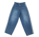 Devi Track Balloon Denim Pants