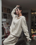 Henne Warmer Layered Two Way Hooded Zip-Up