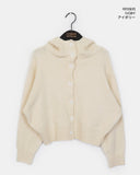 Photon Avanfit High Neck Button Hooded Cardigan