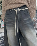 Pelo Browntin Balloon Denim Pants
