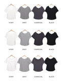 Moent 3-Neck Short Sleeve T-Shirt