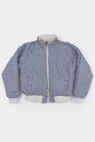 Rebear reversible check short padding jumper