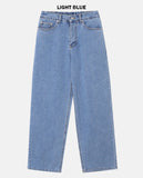 Novaine Wide Banding Denim Pants