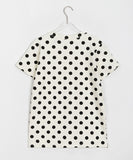 Kokuri Dot Pattern Short Sleeve Tee
