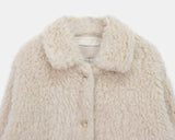 Abin Fur Fluffy Midi Coat