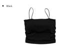 Miel Shirring Cap String Sleeveless