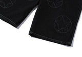 Bermuda Half Star Denim Pants