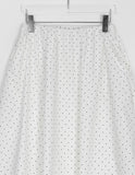 Lyndon Dot Banding Balloon Long Skirt