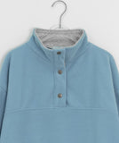 Dannock Anorak Half Zip Brushed Sweatshirt