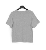 Needel brushed round short sleeve T-shirt