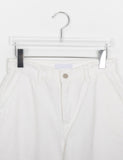 Allco Cotton White Bermuda Half Pants