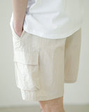 Dicent Nylon Cargo Short Pants