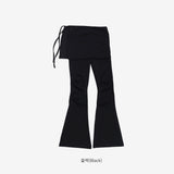Yenne wrap skirt pants