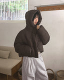 Bubbling Abang Wellon Short Hooded Padded Jacket