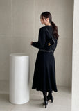 Mender Flare Knit Long One Piece