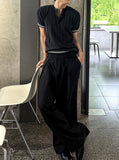 Magnum Muscle Fit Henley Neck Short Sleeve Knit