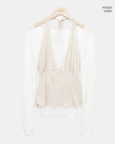 Bton Wavy Halterneck Layered Set