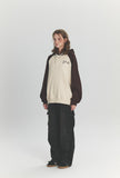 Drive Bunny Raglan Embroidered Hoodie