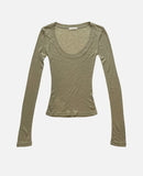 Bonnie See-Through Long Sleeve