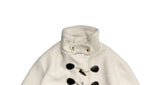 Pugeun fleece duffel coat