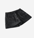 Stud Corduroy Shorts