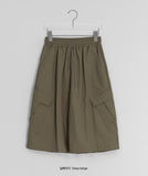 [unisex] Jeddon Nylon Banding Cargo Bermuda Pants