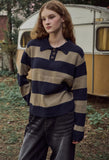 Wide Stripe Rugby Knit
